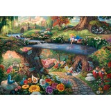 Schmidt Spiele Thomas Kinkade: Painter of Light - Disney - Alice i Eventyrland, Puslespil 