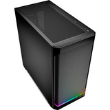 Sharkoon MK4 RGB Strip Renoveret, Towerkabinet Sort