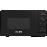 Siemens iQ300 FF023LMB2 mikrobølgeovn Sort Solo mikroovn Bordplade 20 L 800 W Sort, Bordplade, Solo mikroovn, 20 L, 800 W, Indbygget skærm, LED