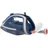 Tefal Ultragliss Anti-Calc Plus FV6830E0 strygejern Dampstrygejern 2800 W Blå, Sølv mørkeblå/Hvid, Dampstrygejern, 2 m, 250 g/min, Blå, Sølv, 50 g/min, 0,27 L
