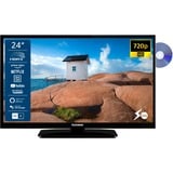 Telefunken XH24SN550MVD, LED-tv Sort