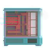 Thermaltake CA-11H-00FLWN-00, Store towerkabinet Mynte/Bær