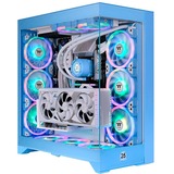 Thermaltake CA-1Y3-00MFWN-00, Towerkabinet Lyseblå