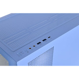 Thermaltake CA-1Y7-00MFWN-01, Towerkabinet Lyseblå