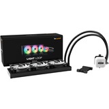 be quiet! LIGHT LOOP 360mm Black Processor Alt-i-en væskekøler 12 cm Sort 1 stk, Vandkøling Sort, Alt-i-en væskekøler, 12 cm, 105,1 m³/t, Sort