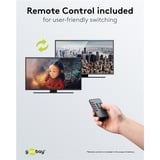 goobay HDMI Matrix-switch 4 til 2 (4K @ 60Hz), HDMI splitter Sort