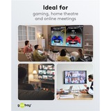 goobay HDMI Matrix-switch 4 til 2 (4K @ 60Hz), HDMI splitter Sort