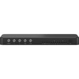 goobay HDMI Matrix-switch 4 til 2 (4K @ 60Hz), HDMI splitter Sort