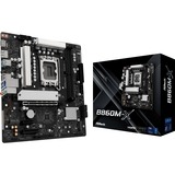 ASRock 90-MXBRX-A0UAYZ, Bundkort Sort/Sølv