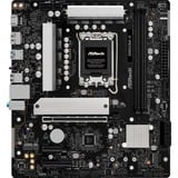 ASRock B860M-X, Bundkort Sort/Sølv