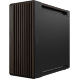 ASUS PROART PA602 VALNØD TRÆ TG PWM MODERN BLACK, Towerkabinet Brown/træ