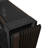 ASUS PROART PA602 WALNUT WOOD TG PWM MODERN BLACK, Towerkabinet Brown/træ, Midi Tower, PC, Sort, Træ, ATX, DTX, EATX, micro ATX, Mini-DTX, Mini-ITX, Metal, Træ, Spil