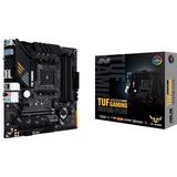 ASUS TUF GAMING B550M PLUS AMD B550 Stik AM4 micro ATX, Bundkort Sort, AMD, Stik AM4, 3rd Generation AMD Ryzen™ 3, 3rd Generation AMD Ryzen 5, 3rd Generation AMD Ryzen™ 7, 3rd..., DDR4-SDRAM, 128 GB, DIMM