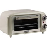 Ariete 3919/03 10 L 800 W Beige Grill, Mini ovn Hvid/lysegrøn, 10 L, Beige, Fritstående, Dreje, 90 - 230 °C, Mekanisk