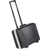 B&W rhino Sort, Sølv Aluminium, High-Density Polyethylene (HDPE), Kuffert Sort, Sort, Sølv, Aluminium, High-Density Polyethylene (HDPE), 505 mm, 280 mm, 440 mm, 7,6 kg