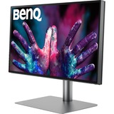 BenQ PD2725U 68,6 cm (27") 3840 x 2160 pixel 4K Ultra HD LED Sort, LED-skærm Sort/grå, 68,6 cm (27"), 3840 x 2160 pixel, 4K Ultra HD, LED, 5 ms, Sort