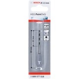 Bosch HSS spiralbor PointTeQ Hex, Ø 2,5mm, Boremaskine 
