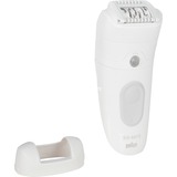 Braun 7500435225052, Epilator Hvid/Sølv
