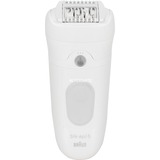 Braun 7500435225052, Epilator Hvid/Sølv