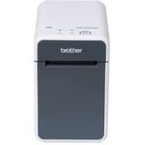 Brother TD-2135N etiketprinter Direkte termisk 300 x 300 dpi 152,4 mm/sek. Kabel & trådløs Ethernet LAN Hvid/grå, Direkte termisk, 300 x 300 dpi, 152,4 mm/sek., Kabel & trådløs, Grå, Hvid