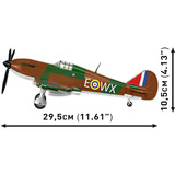 COBI Hawker Hurricane (No.302 Sqn.RAF), Bygge legetøj 
