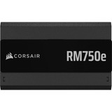 Corsair RM750e, PC strømforsyning Sort
