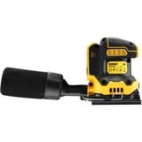 DEWALT Batteri vibrationssliber DCW200NT, 18 volt, Rystepudser Gul/Sort