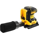 DEWALT Batteri vibrationssliber DCW200NT, 18 volt, Rystepudser Gul/Sort