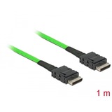 DeLOCK Kabel OCuLink PCIe SFF-8611 > OCuLink SFF-8611 lysegrøn