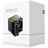 DeepCool R-AK500G2-BKNNMN-GJD, CPU køler Sort/træ