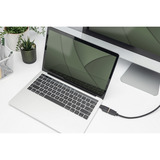 Digitus 4K USB-adapter, USB-C stik > HDMI A hunstik Sort