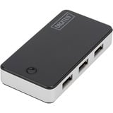 Digitus DA-70231 interface hub 5000 Mbit/s Sort, Sølv, USB hub Sort, USB 3.2 Gen 1 (3.1 Gen 1) Type-A, 5000 Mbit/s, Sort, Sølv, Kina, 5 V, Windows 7 Home Premium, Windows Vista Home Premium, Windows XP Home