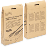 Digitus DB-330200-030-S, Kabel Sort/grå