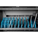 Digitus Mobil opladningsskab, 30 opladningsstationer, til notebooks/tablets op til 15,6", Ladestation Sort/grå