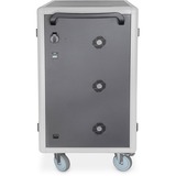 Digitus Mobil opladningsskab, 30 opladningsstationer, til notebooks/tablets op til 15,6", Ladestation Sort/grå