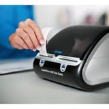 Dymo LabelWriter 450 Twin Turbo etiketprinter | Direkte termisk etiketprinter | Hurtig udskrivning af op til 71 etiketter pr. minut, etiketter, stregkoder m.m. | Tilslutning til computer | Til hjemmet og kontoret Sort/Sølv, etiketter, stregkoder m.m. | Tilslutning til computer | Til hjemmet og kontoret, Direkte termisk, 600 x 300 dpi, Sort, Sølv