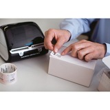 Dymo LabelWriter 450 Twin Turbo etiketprinter | Direkte termisk etiketprinter | Hurtig udskrivning af op til 71 etiketter pr. minut, etiketter, stregkoder m.m. | Tilslutning til computer | Til hjemmet og kontoret Sort/Sølv, etiketter, stregkoder m.m. | Tilslutning til computer | Til hjemmet og kontoret, Direkte termisk, 600 x 300 dpi, Sort, Sølv