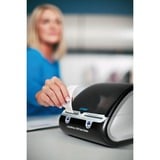 Dymo LabelWriter 450 Twin Turbo etiketprinter | Direkte termisk etiketprinter | Hurtig udskrivning af op til 71 etiketter pr. minut, etiketter, stregkoder m.m. | Tilslutning til computer | Til hjemmet og kontoret Sort/Sølv, etiketter, stregkoder m.m. | Tilslutning til computer | Til hjemmet og kontoret, Direkte termisk, 600 x 300 dpi, Sort, Sølv
