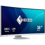 EIZO FlexScan EV3895-WT computerskærm 95,2 cm (37.5") 3840 x 1600 pixel UltraWide Quad HD+ LCD Hvid, LED-skærm Hvid, 95,2 cm (37.5"), 3840 x 1600 pixel, UltraWide Quad HD+, LCD, 5 ms, Hvid