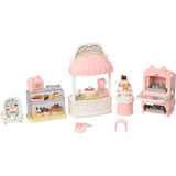 EPOCH Sylvanian Families - Landsby konditori sæt til start hus, Bygge legetøj 