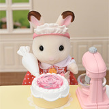 EPOCH Sylvanian Families - Landsby konditori sæt til start hus, Bygge legetøj 