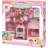 EPOCH Sylvanian Families - Landsby konditori sæt til start hus, Bygge legetøj 