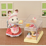 EPOCH Sylvanian Families - Landsby konditori sæt til start hus, Bygge legetøj 