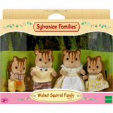 EPOCH Traumwiesen SYL Walnut Squirrel Family Knacks (L4172), Spil figur Detail