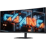 GIGABYTE MO34WQC36 QD-OLED, Gaming Skærm Sort