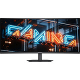 GIGABYTE MO34WQC36, Gaming Skærm Sort