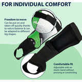 HUDORA Skinnebeskyttere med ankelbeskyttelse, Protektor Grøn