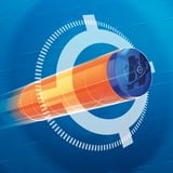 Hasbro G0132EU4, Dartblaster Blå/Orange