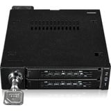 Icy Dock ToughArmor MB092VK-B, Indramning Sort