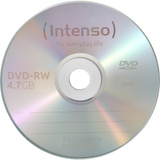 Intenso DVD-RW 4.7GB, 4x 4,7 GB 10 stk, DVD tomme medier 4x, DVD-RW, 120 mm, Slimcase, 10 stk, 4,7 GB